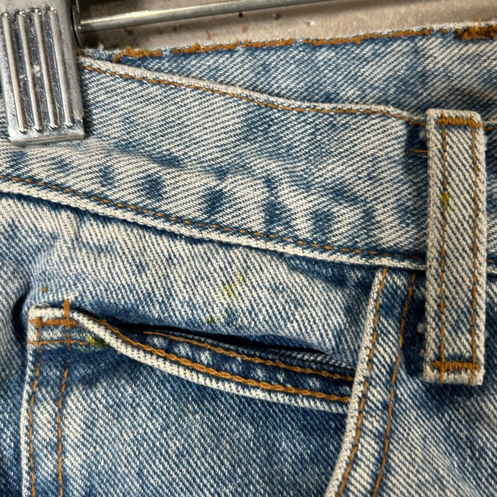 Vintage Guess Jeans Georges Marciano 1050 SH Light Wash High Rise Tapered 28