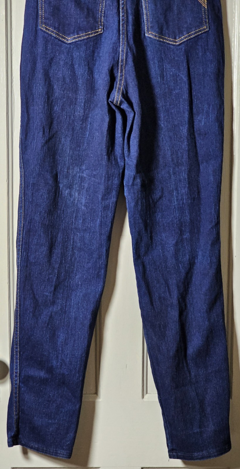 VTG 80’s Jordache Jeans Women Size 12 29×32 Dark Blue Denim Horse Head Retro Mom