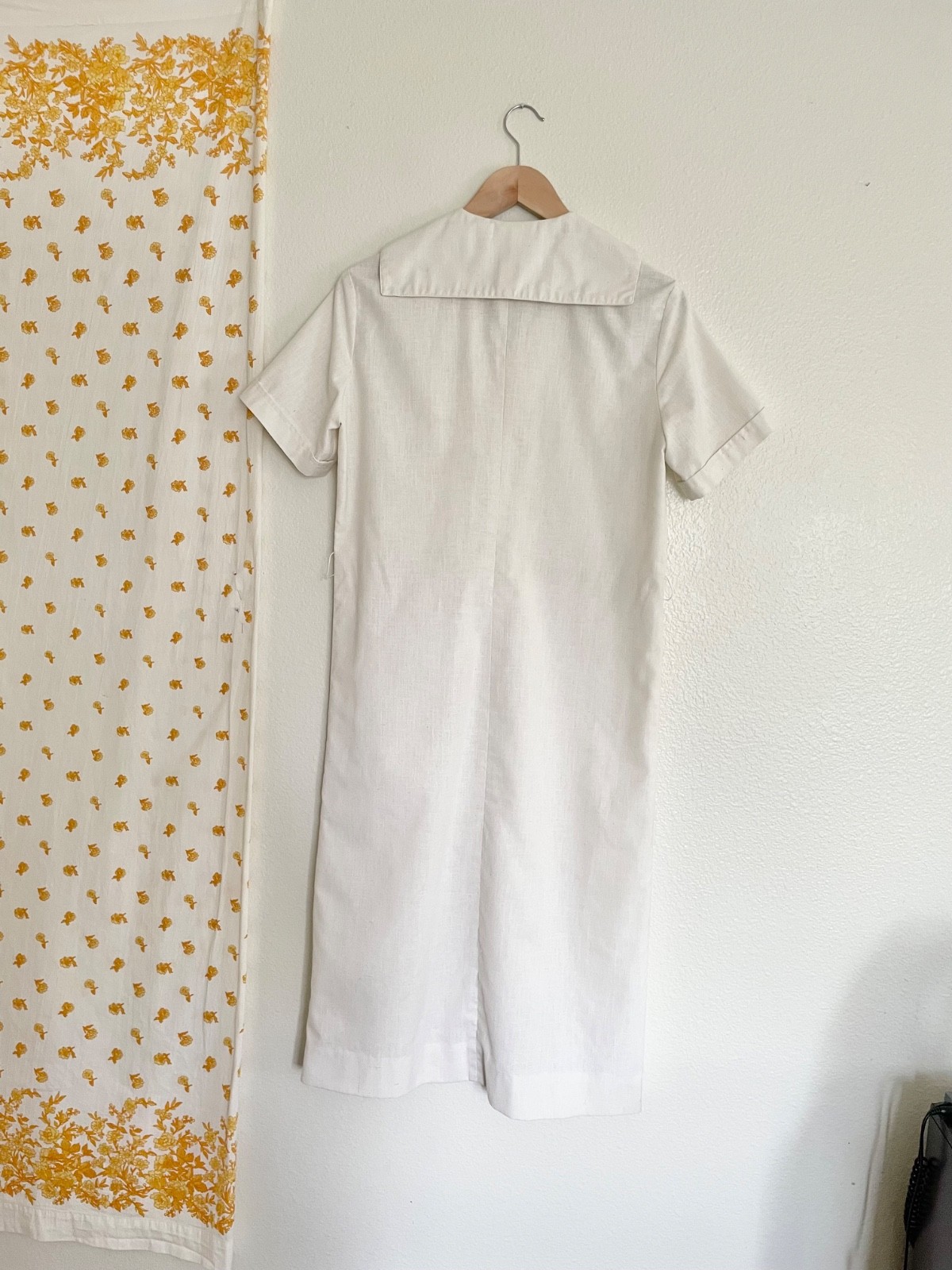 Vintage The Villager Sailor Collar Shirt Dress 60s