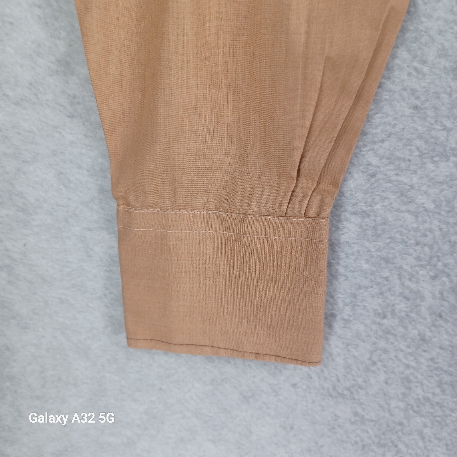 Vintage GoldenLine Perma Press Shirt Women Size 14 See Measurements Button 60s