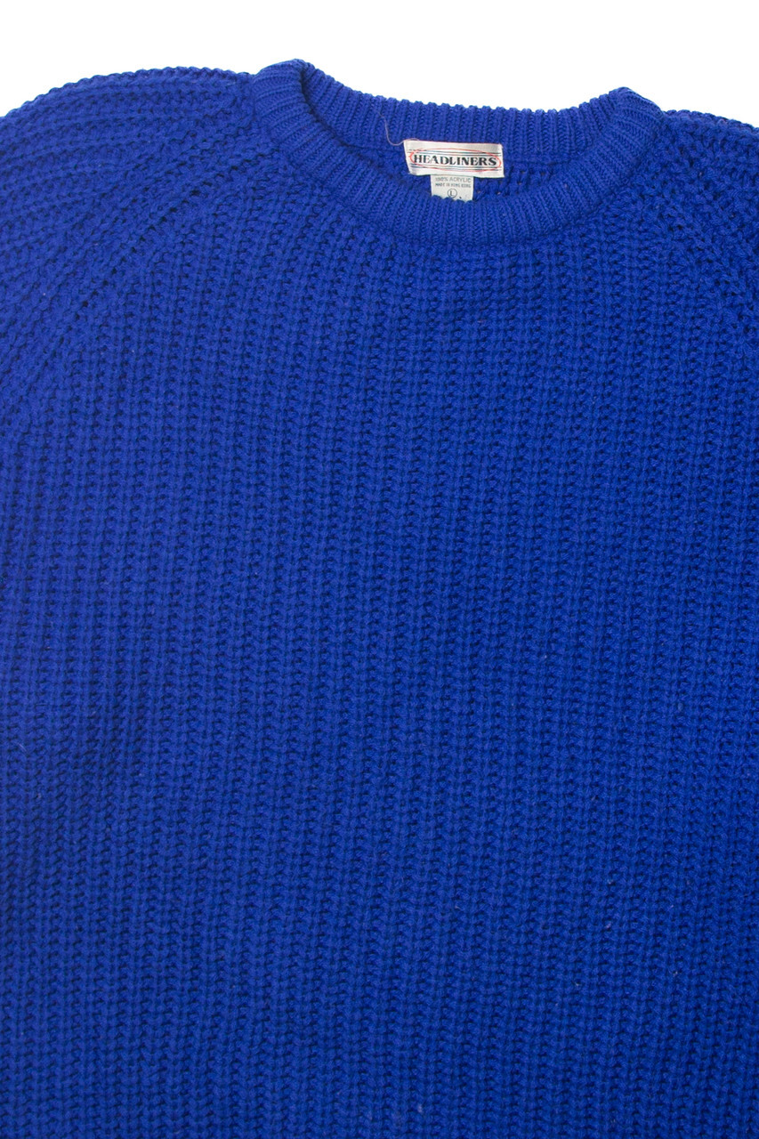 Vintage Headliners Blue Sweater