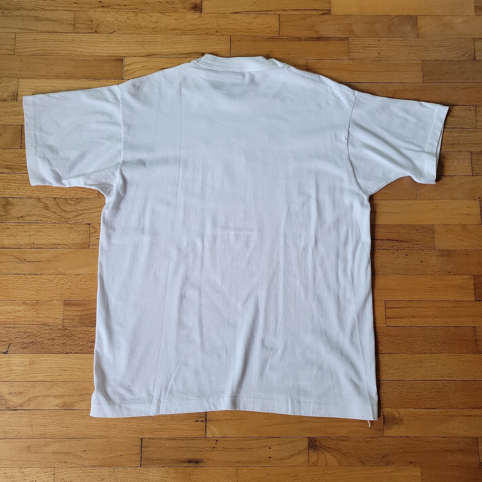 Fruit Of The Loom Best Vintage T Shirt Large Garden Motif Cottage Country Granny
