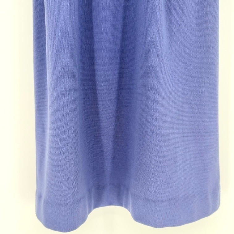 Vintage 60s Blue Peter Pan Collar Belted Secretary Dress 6 Union Label Twee Mod