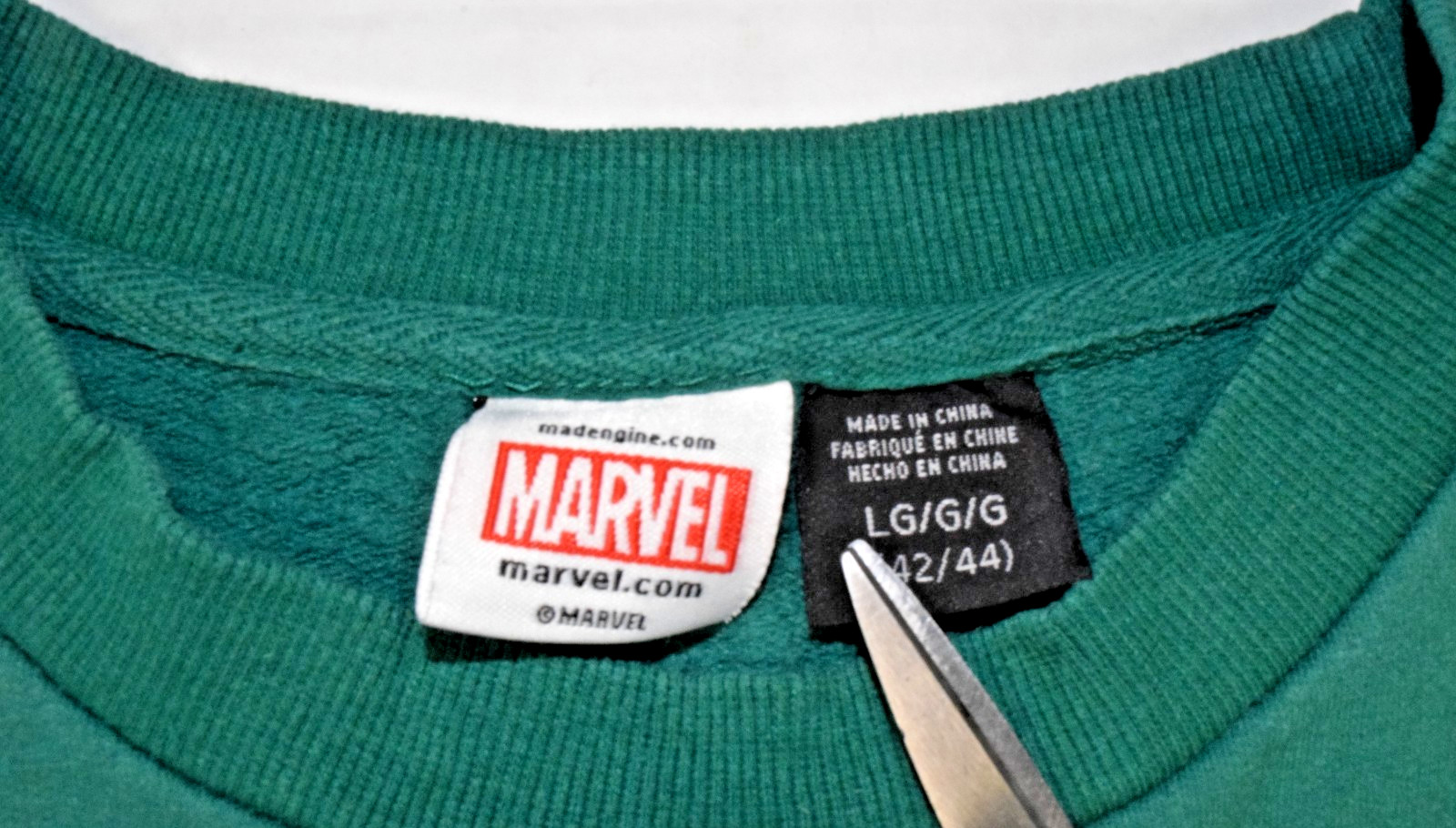 Vintage Sweatshirt Deadpool Merry Chimichanga Size L Y2K Mad Engine Marvel