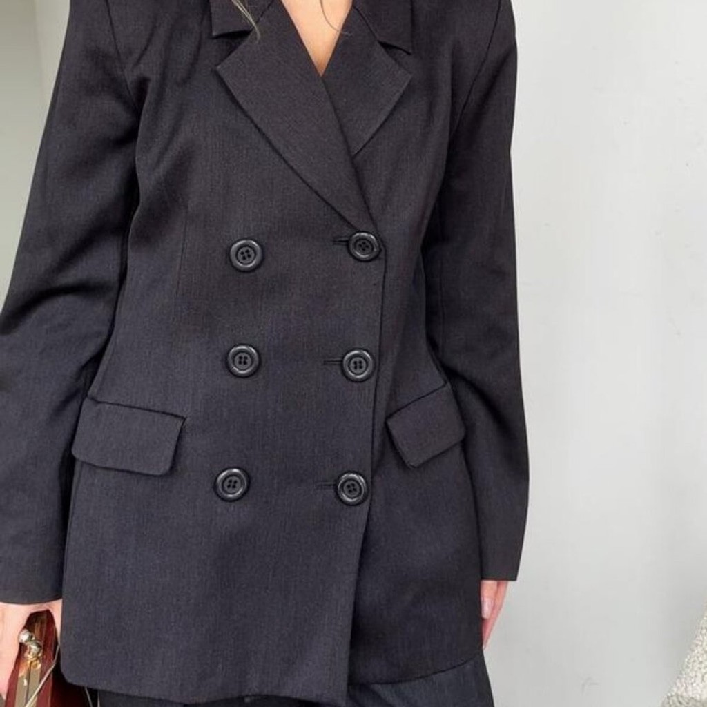 Yves Saint Laurent Vintage Wool Blazer Classic Tailored Designer Luxury Jacket