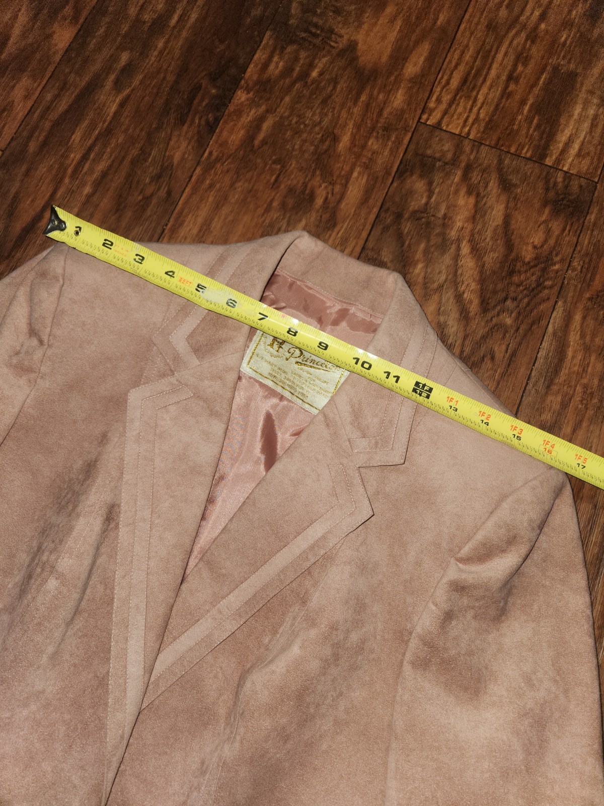 Vintage Princeton Tailors. Womans Skirt Suit Suede.1970s. Executive Barbie Look!
