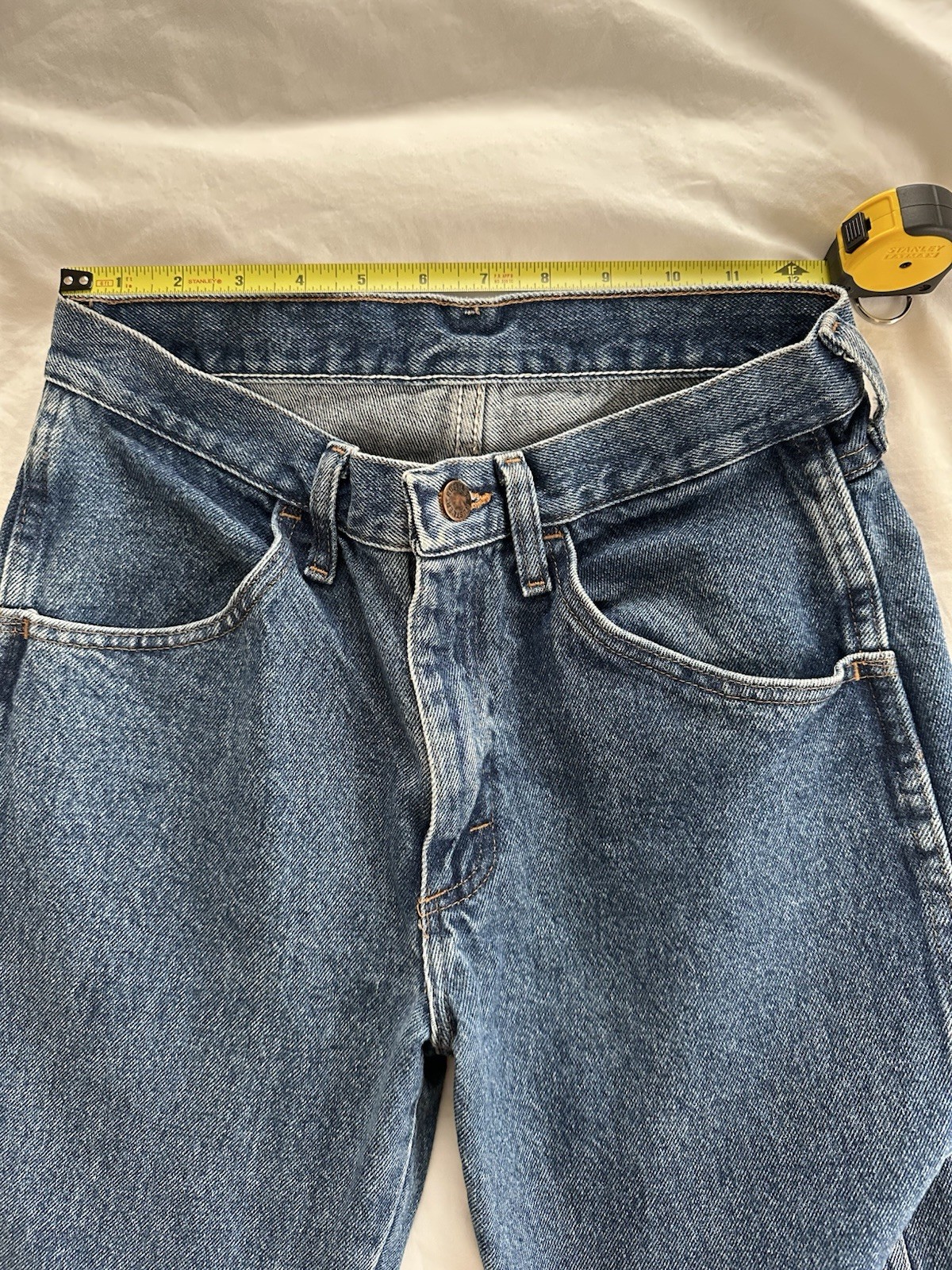 Rustler Vintage High Waist 90s StraightJeans Medium Wash 25 Waist