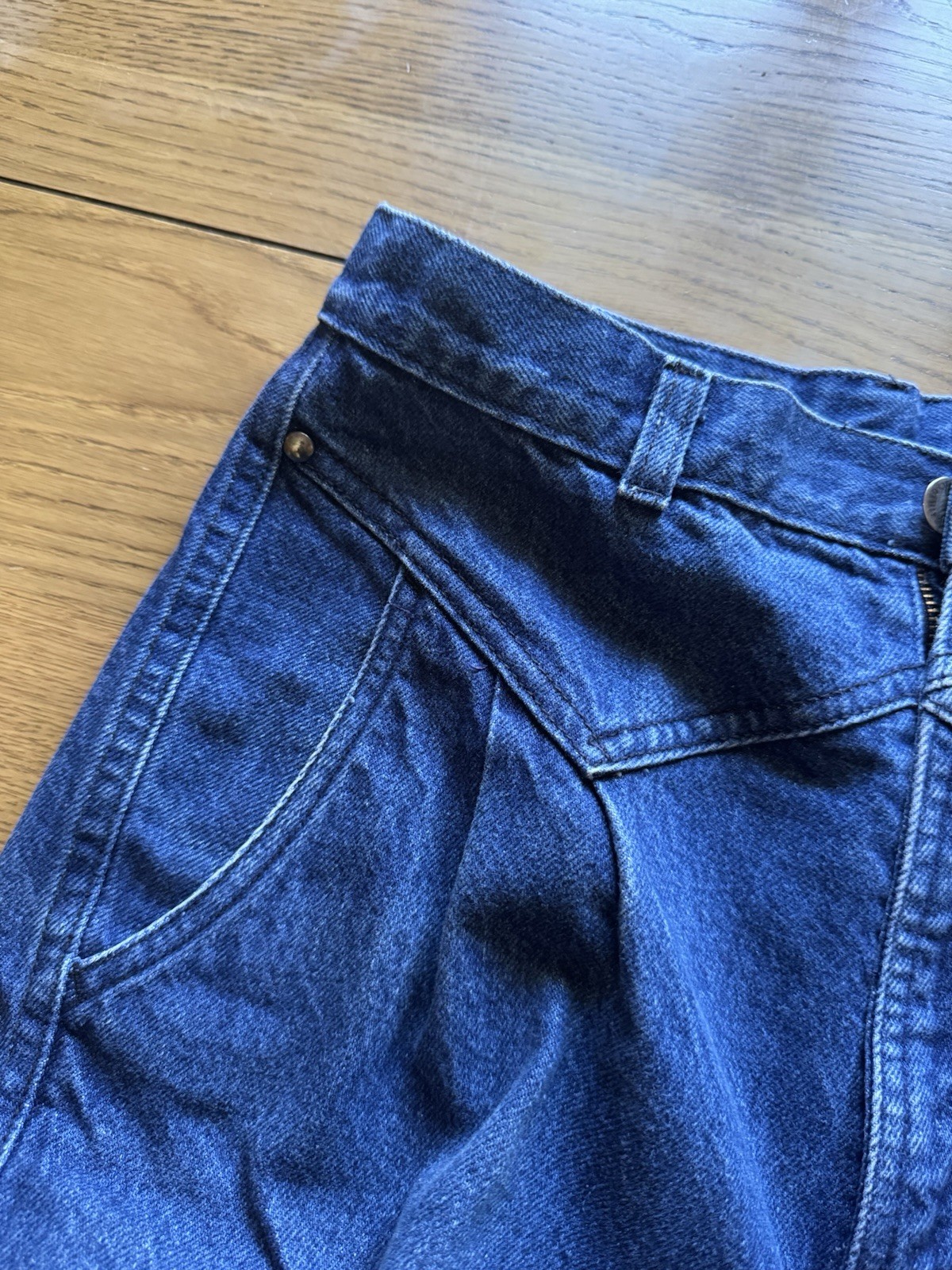 Ms Rocky Mountain Jeans Bareback Women Size 11/12 Mom Jeans Western Cowgirl VTG