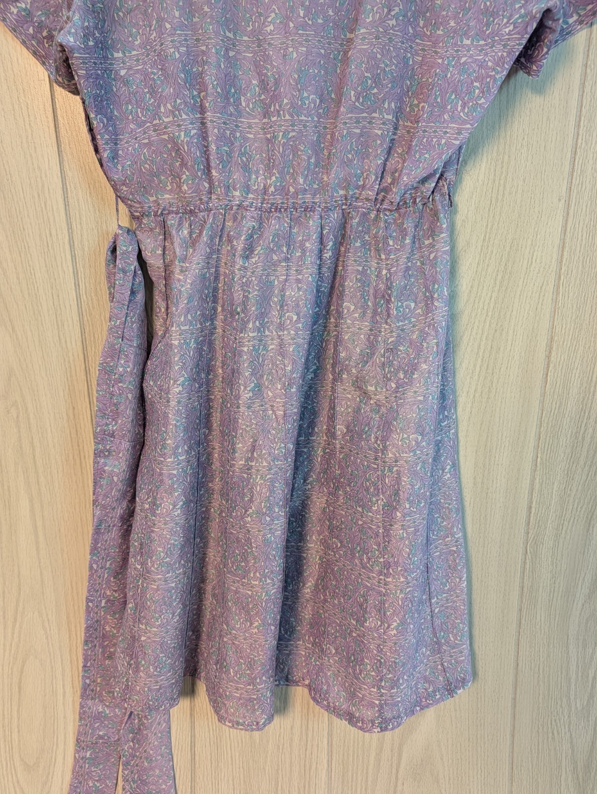 Vintage 50’s-60’s Caldwell Casuals Floral Dress Women’s 100% Bemberg Rayon Yarn