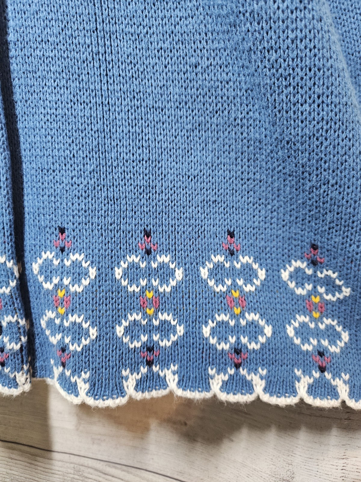Vintage Jersild Women’s Sweater – LARGE (42) – Blue, 100% Acrylic