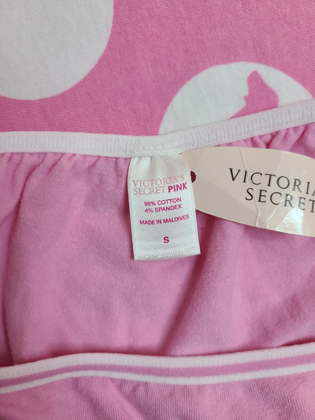 NWT Rare VTG Victoria’s Secret PINK Double String Bikini Panty Size Sm