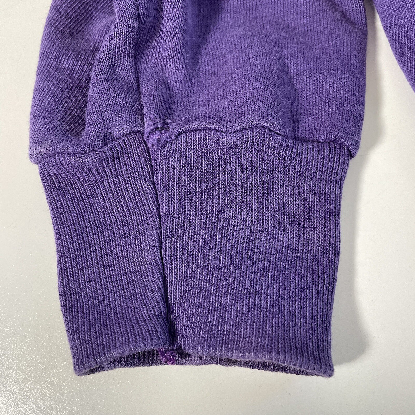 Vtg 80s Champion Louisiana State LSU Tigers Crewneck Sweatshirt Purple USA Made