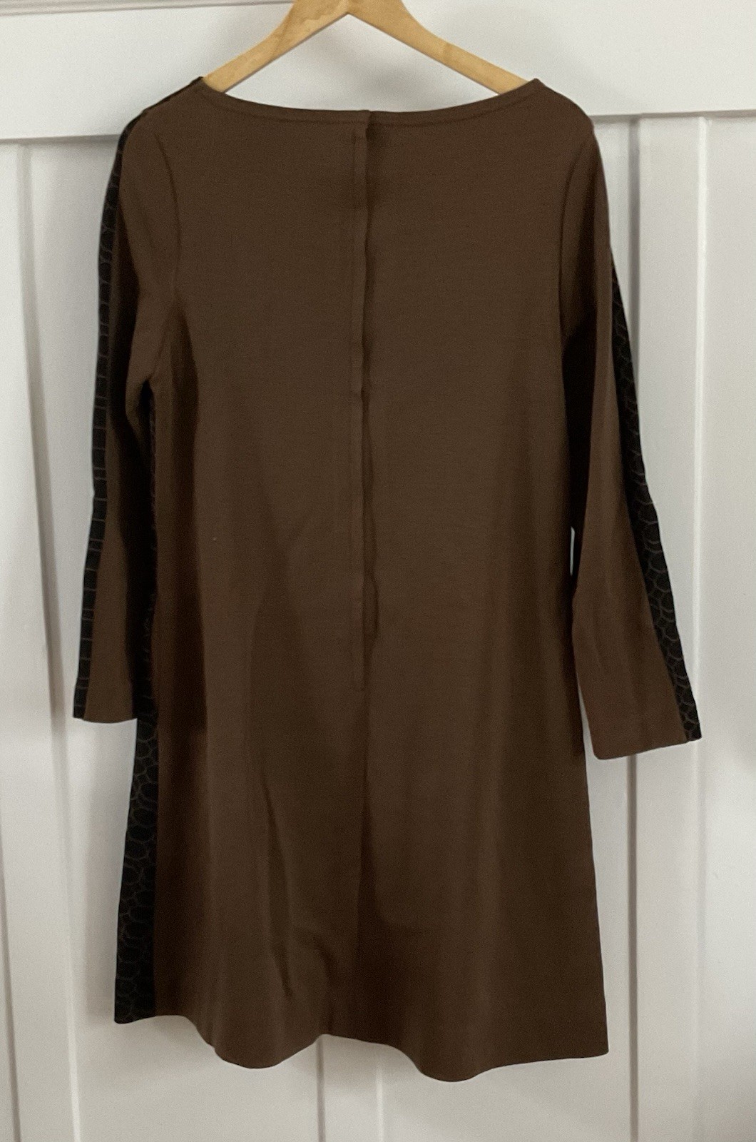 RUDI GERNREICH Harmon Knitwear 60’s A Line Wool Jacquard Jersey Dress W/Socks 12