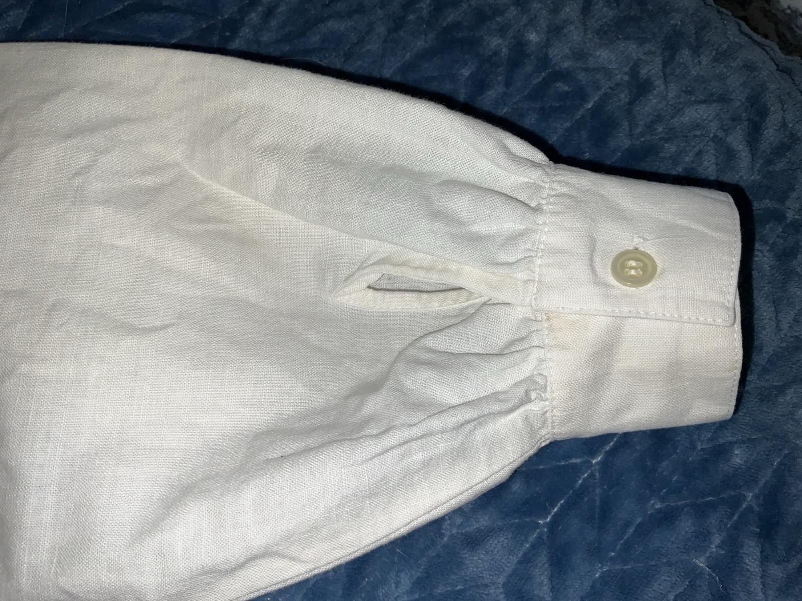 Eagle’s Eye Vintage Shirt With Embroidered Alphabet Collar Teacher Size 6