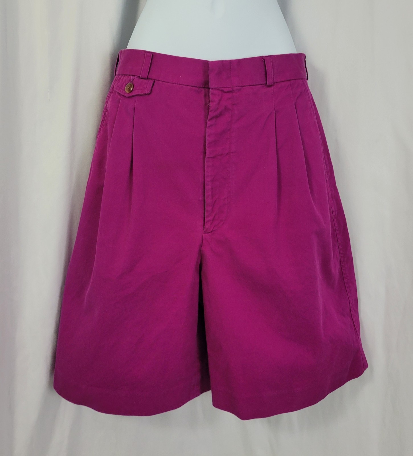 Vintage Stanley Blacker Magenta/Purple Walking Shorts Size 10