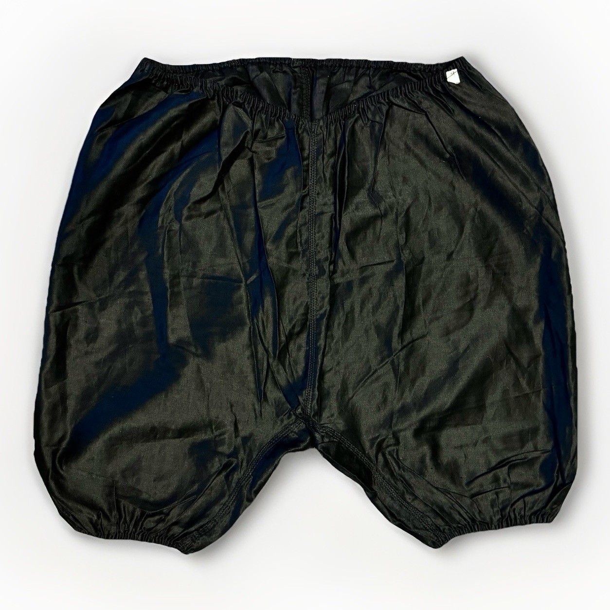 Vintage Bloomers Shorts Women’s XL/2XL Black Stretch-Waist Pull-On Goth NWOT
