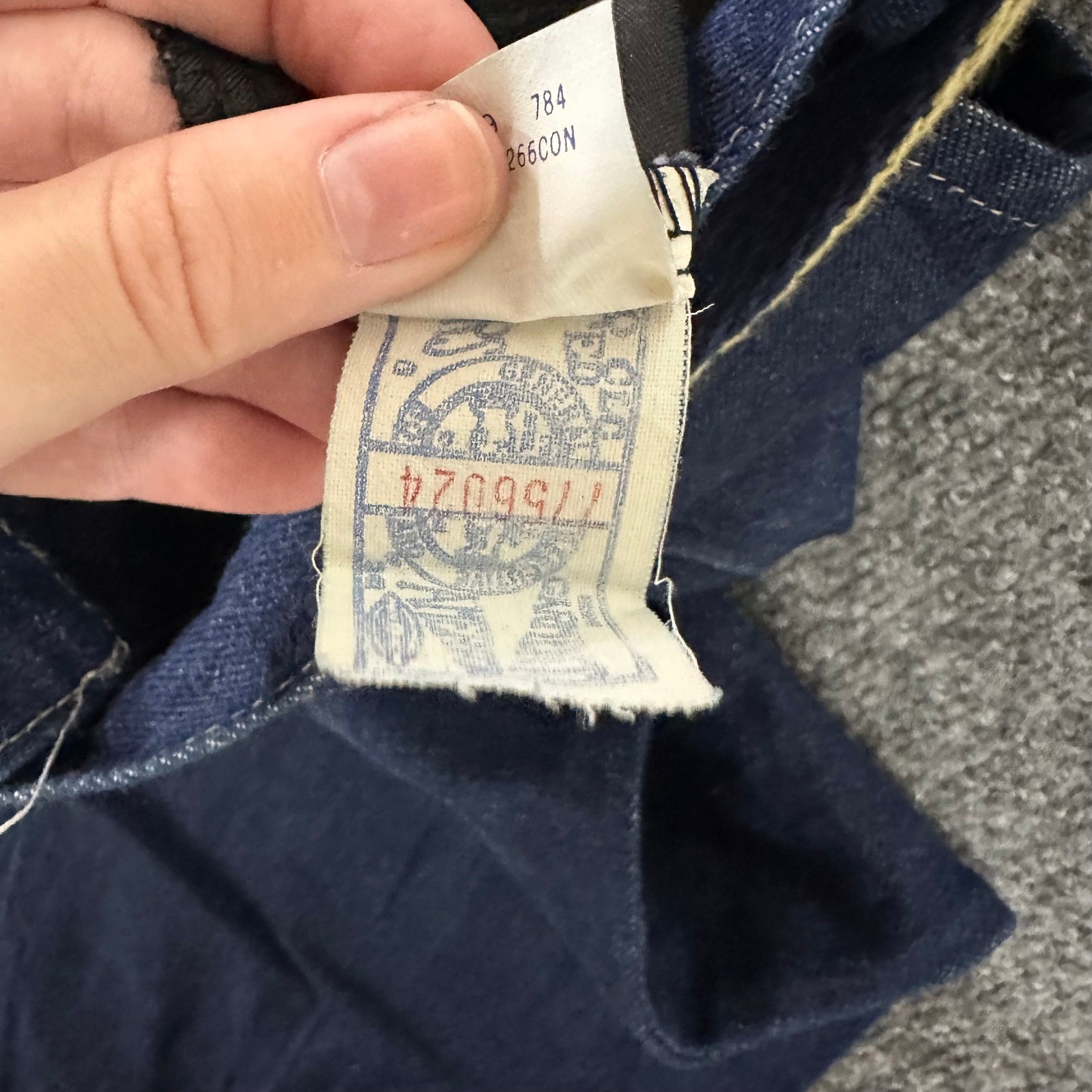 Vintage Denim Pants Womens Size 14 Blue High Waisted Pleated Belted