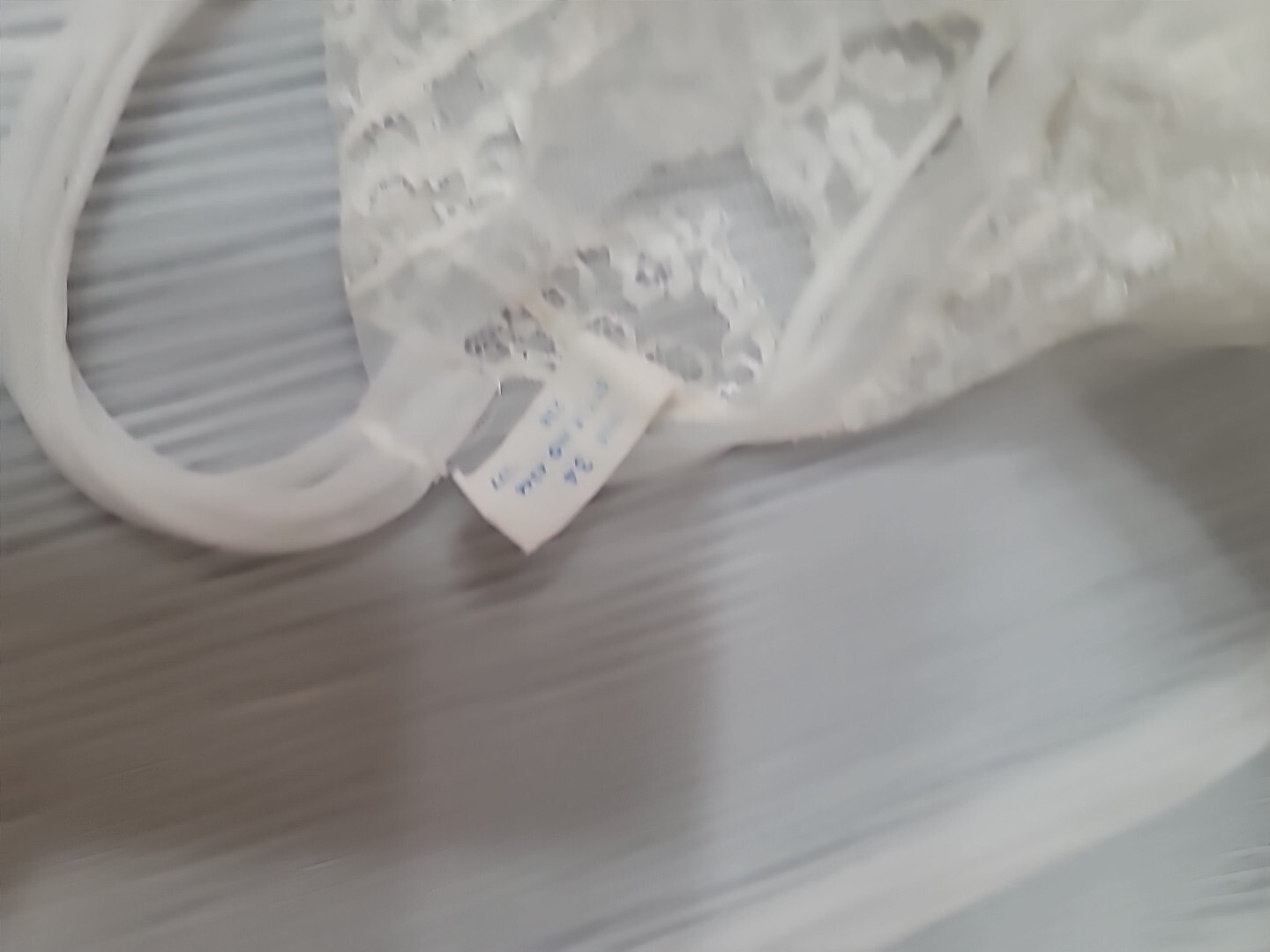 Vintage Full Dress Slip By Rhythm Lingerie Chiffon Crystal Pleats Nylon 34 White