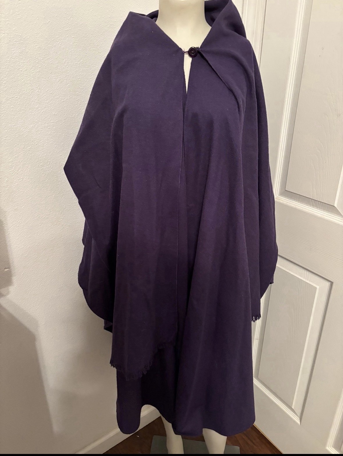 Vintage Wool Blend Cape 1950’s Mademoiselle