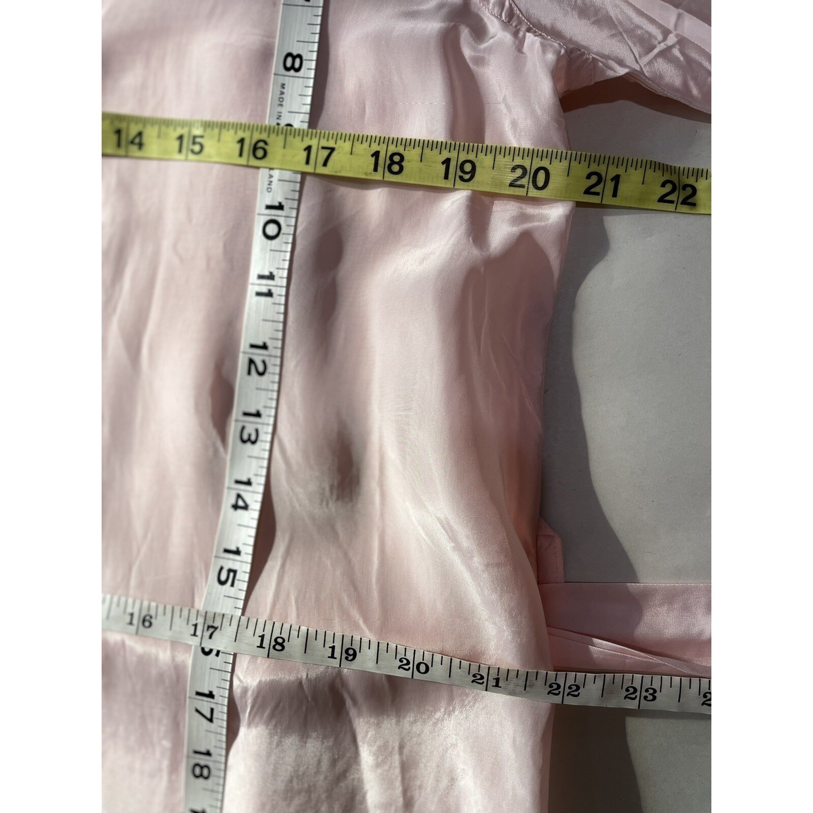 Vintage 60s Pink Lewis Frimel Robe Buttons SZ 34 (SEE FLAWS
