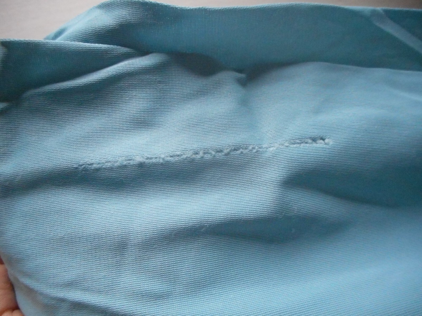 Vintage 60s Hollywood Vassarette Blue Nylon 2 Pc Pajama Set Women’s Size S 32
