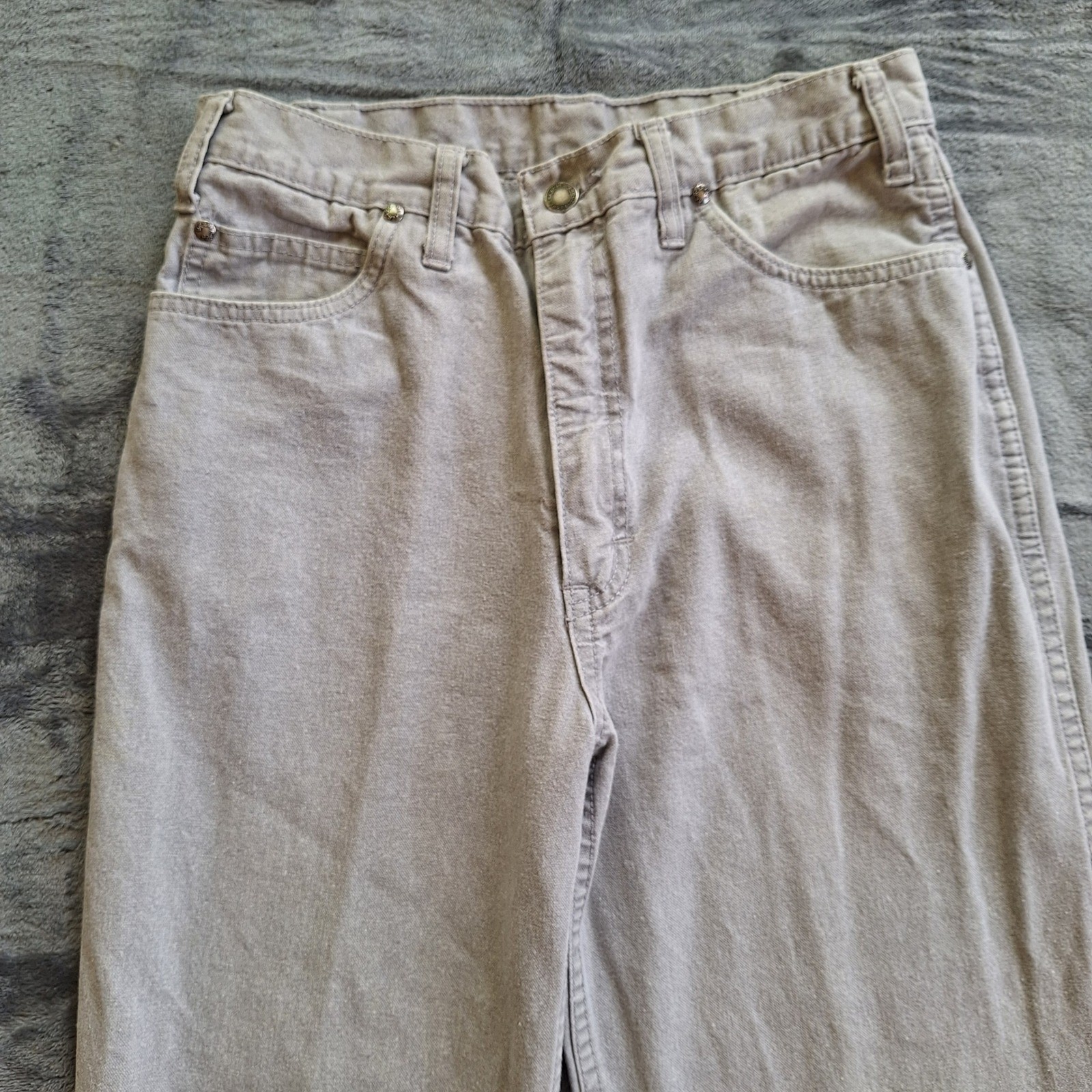 Desperado Vintage Western Jeans 70s 80s Wide Leg Gray 13 Women