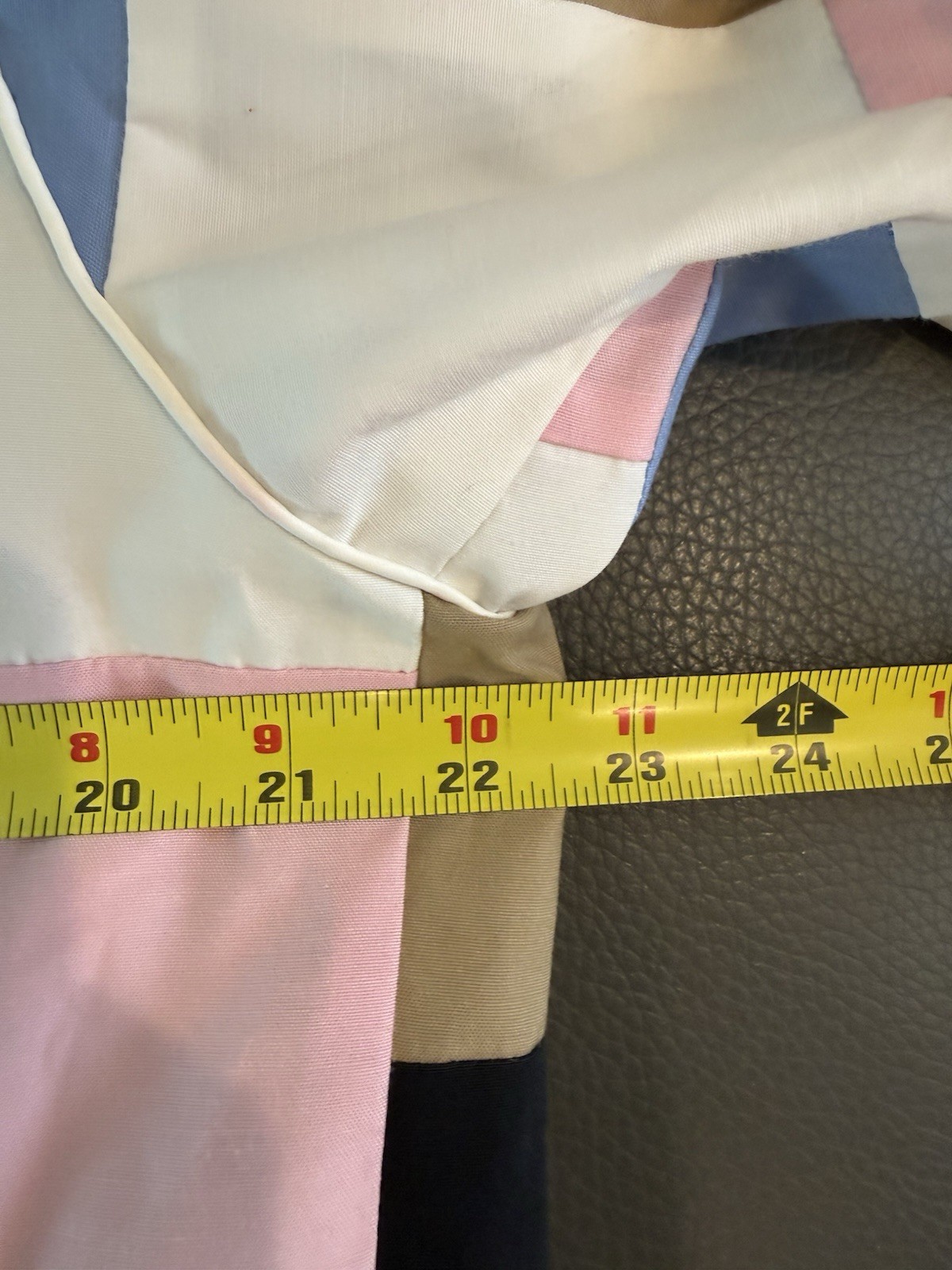 NWT Vintage Marguerite Rubel San Francisco Patchwork Jacket Coat Large XL 16 USA
