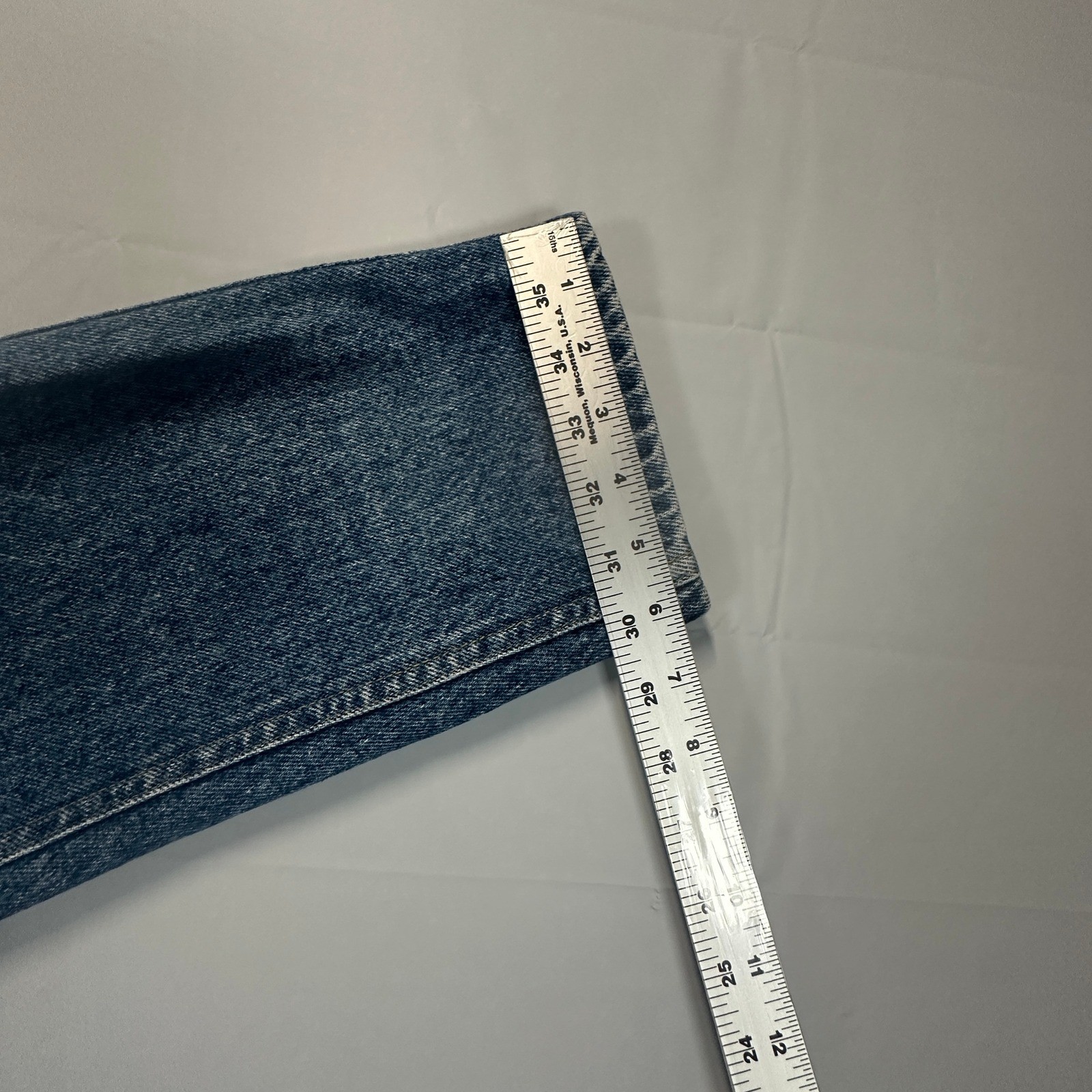 Vintage Lee High Waisted Pleated Mom Jeans Medium Wash Tapered Leg USA Made 16.5