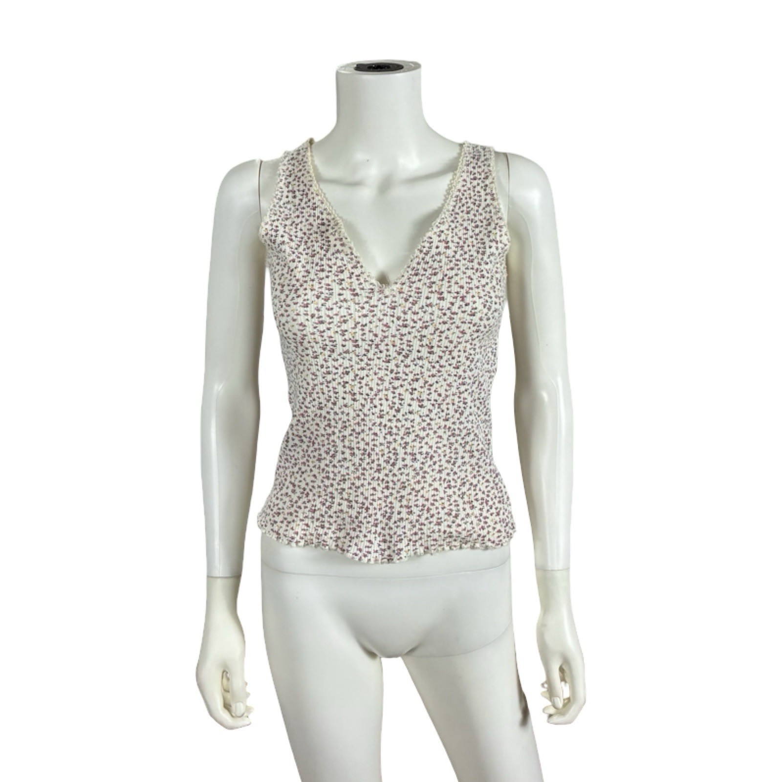 One Step Up Women’s Vintage 90’s Floral Tank Top M