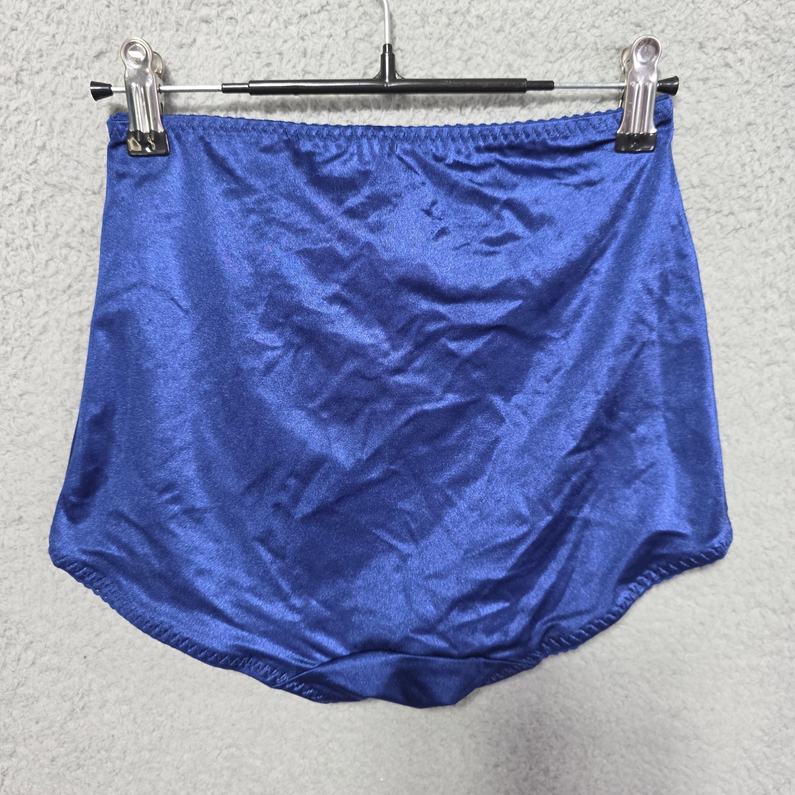 Vintage Women’s Nylon Brief Panties Light Control Blue Size XL / 8 NWT