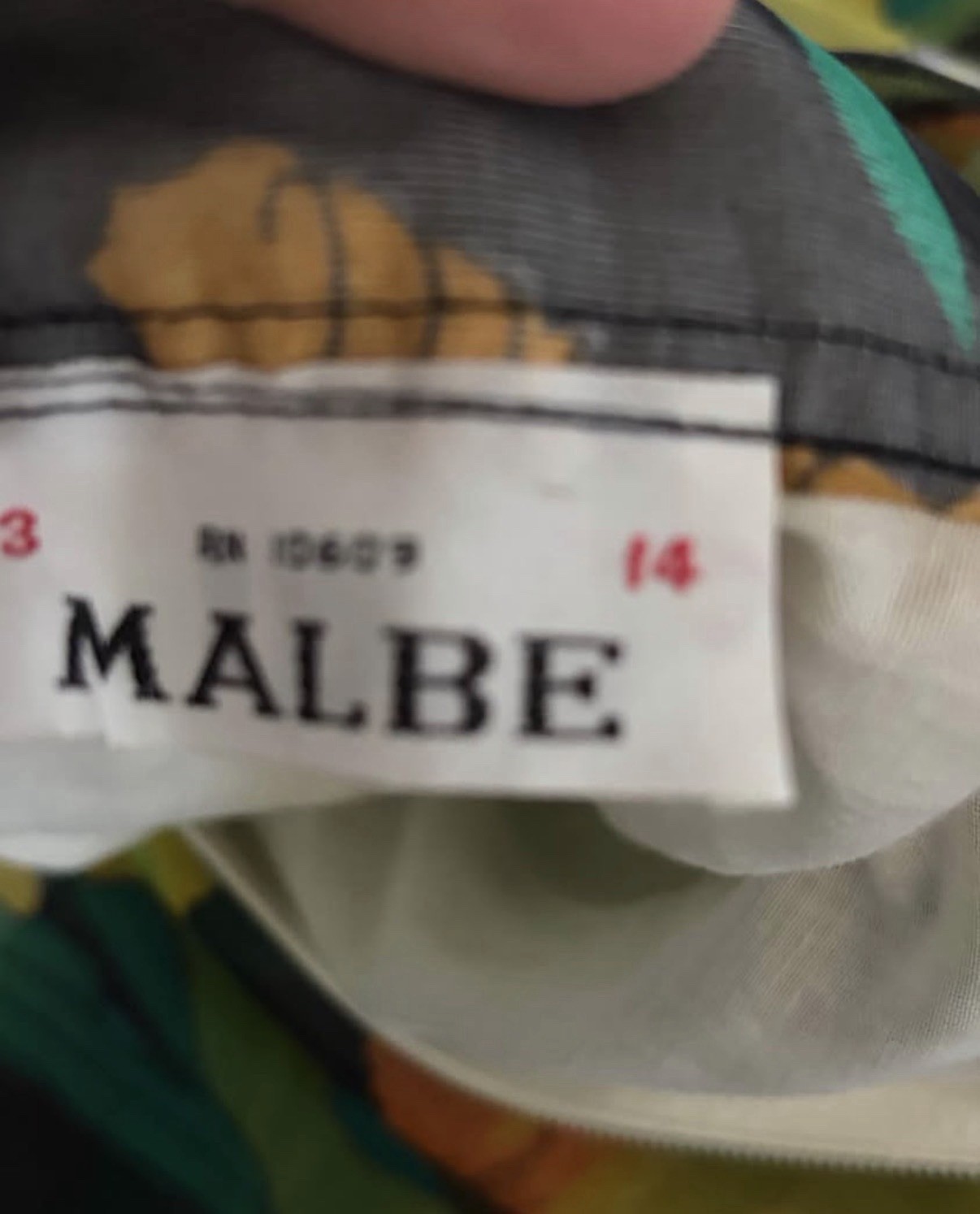 Vintage Malbe maxi Skirt