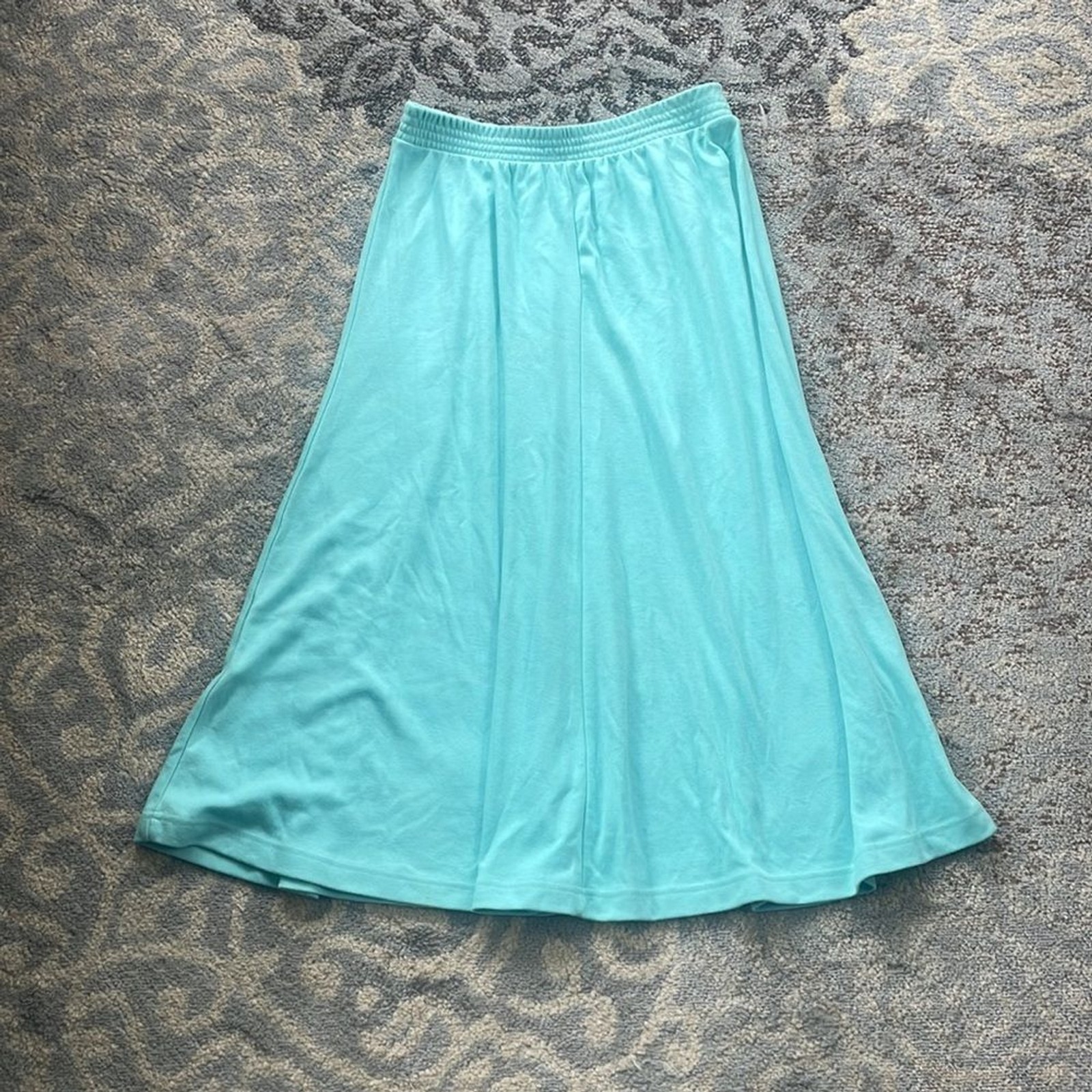 Lacey Afternoon by Shell Kepler Vintage Two Piece Lace Sweater Skirt Set Large