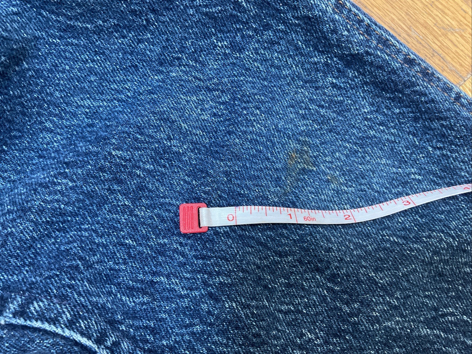 Vintage Lee Blue Jeans, 7 Ladies Medium , Made In USA,