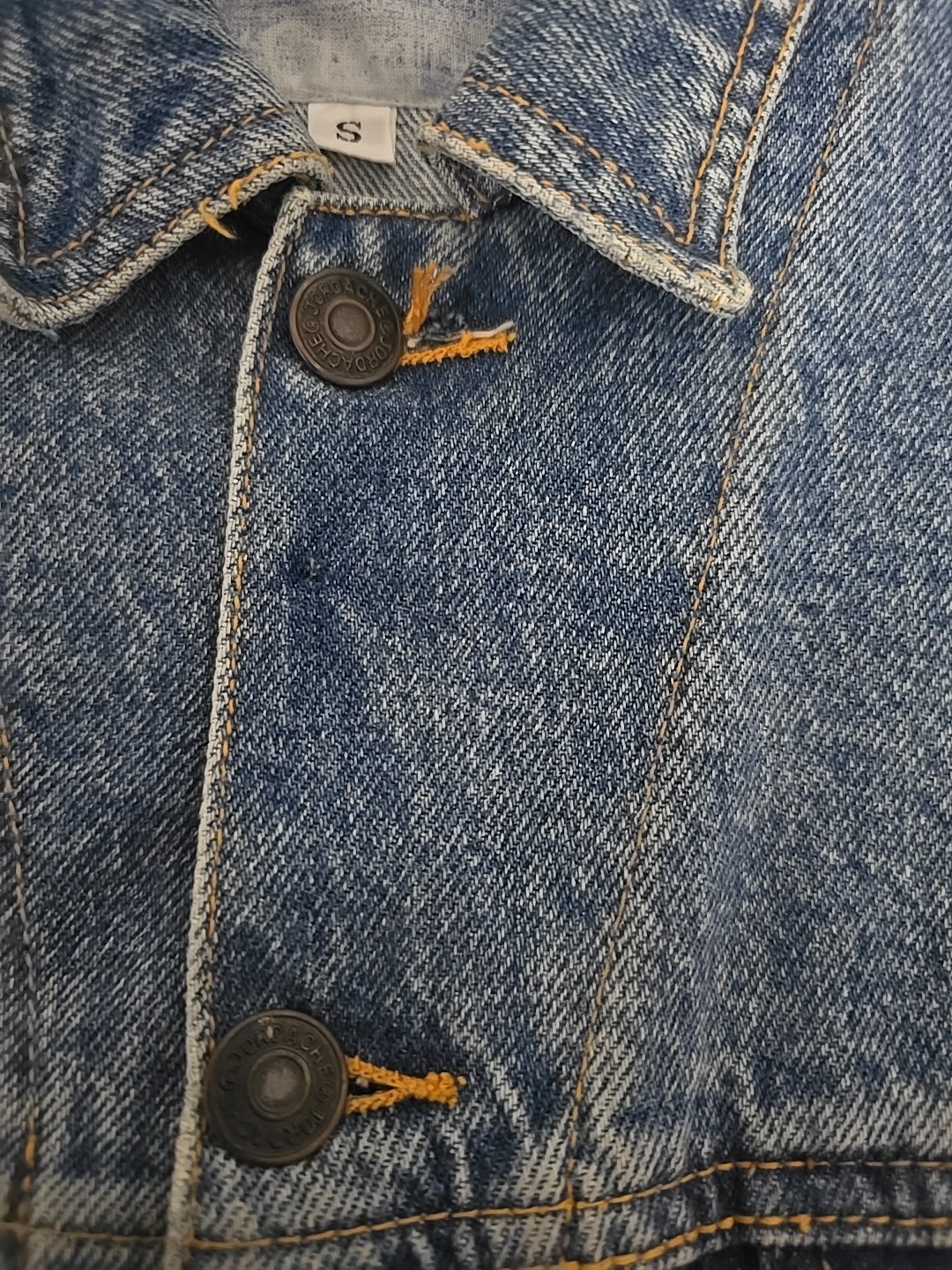 Von Ehrenpreis Jacket Women’s S Blue Denim Tapestry Coach New Hope PA Vintage