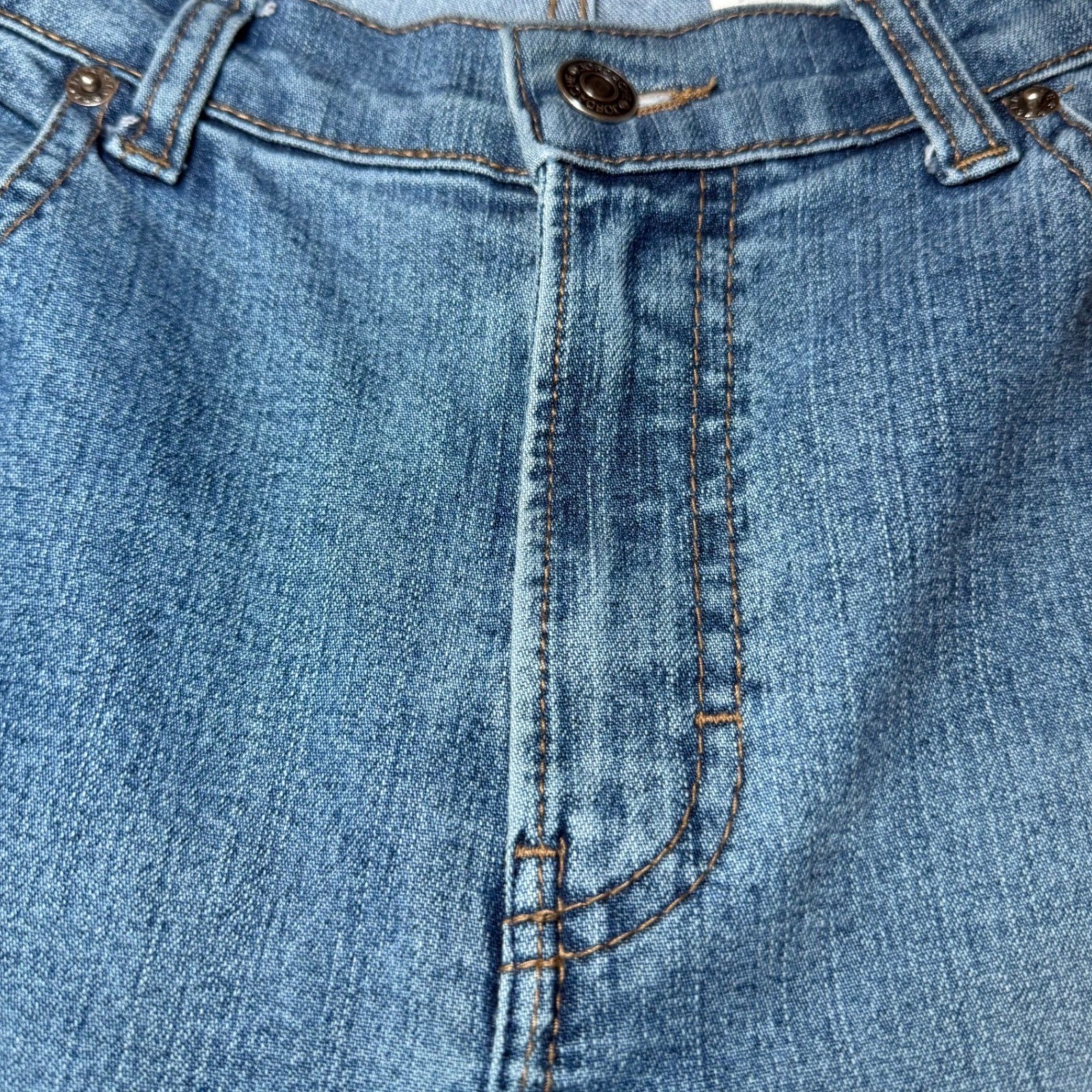 Jordache Womens Size 9/10 Stretch Bootcut Jeans Blue Denim Y2K Classic Casual