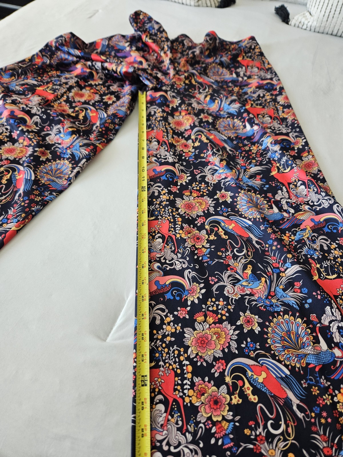 Vtg Mr. Beau by R.L. Davis 70s Dagger Collar Wide Leg Disco Hippie Boho Pant Set