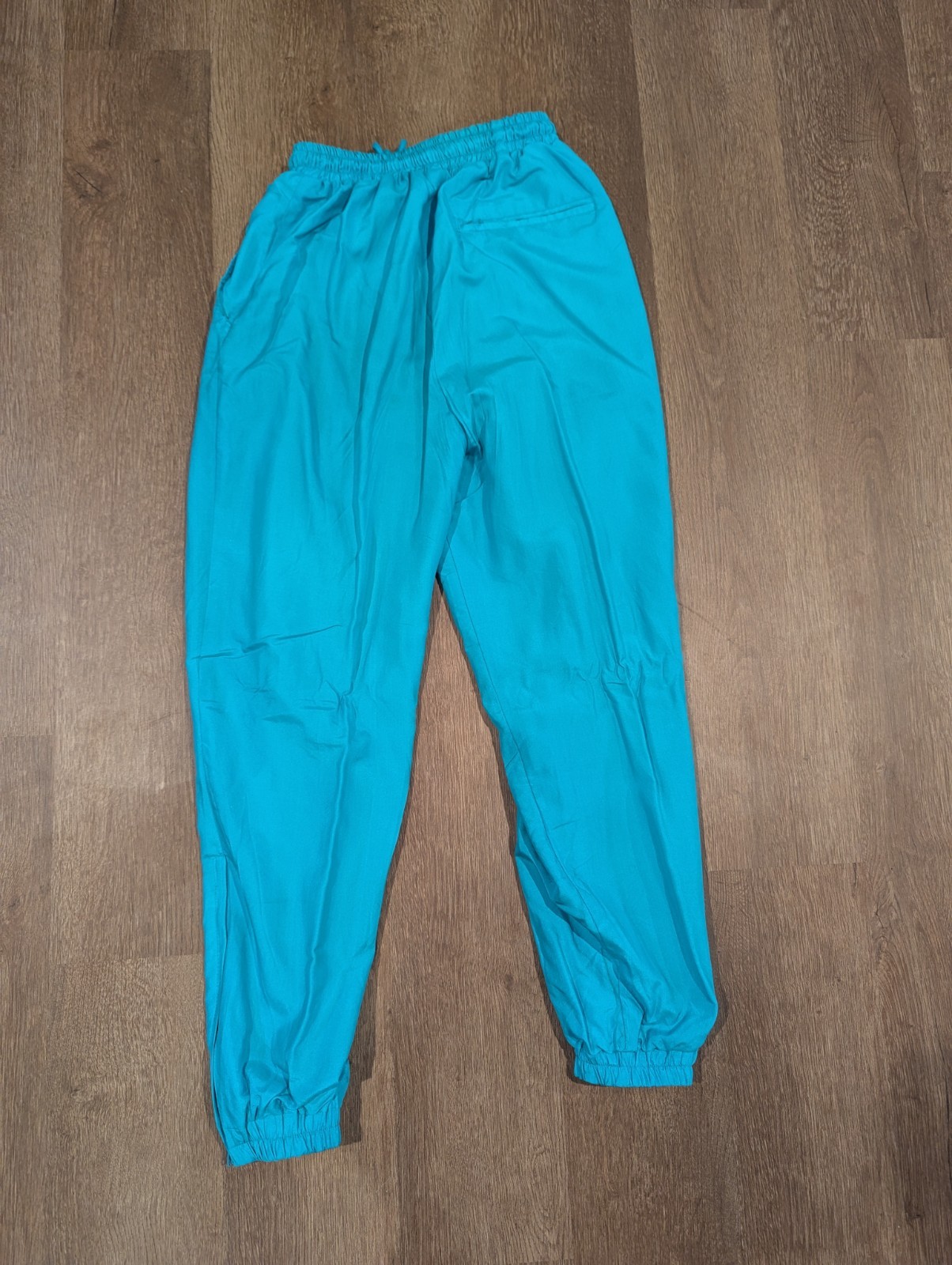 Vintage 80s 90s Avait Sportif Teal Blue Windbreaker Track Suit W Petite Medium