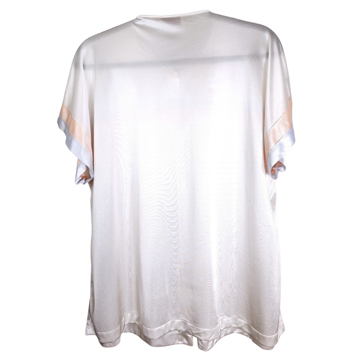 Vintage 70s Vanity Fair Button Up Top Sz L Cottagecore Soft Girl Coquette Pastel
