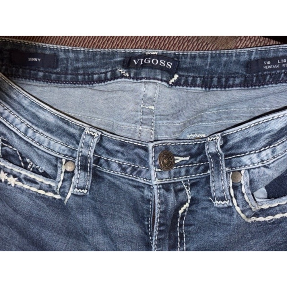 Vigoss Size 10 L30 Heritage Fit Skinny T45-3