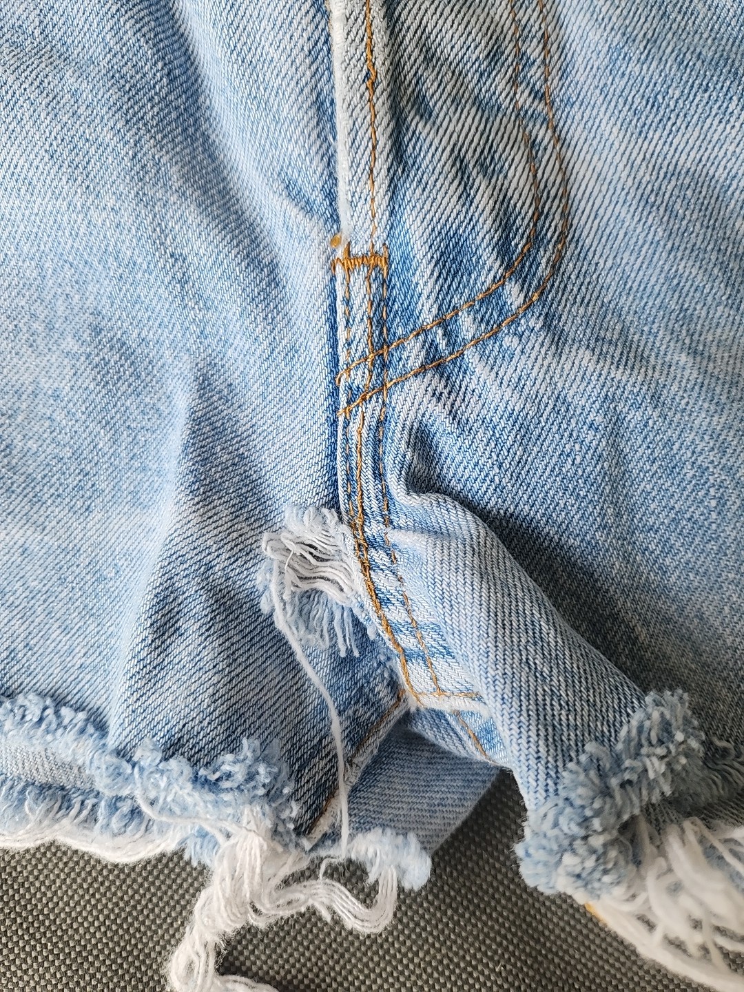 vintage levis cut-offs denim jean shorts button fly 501 cut off 80’s 28″ w