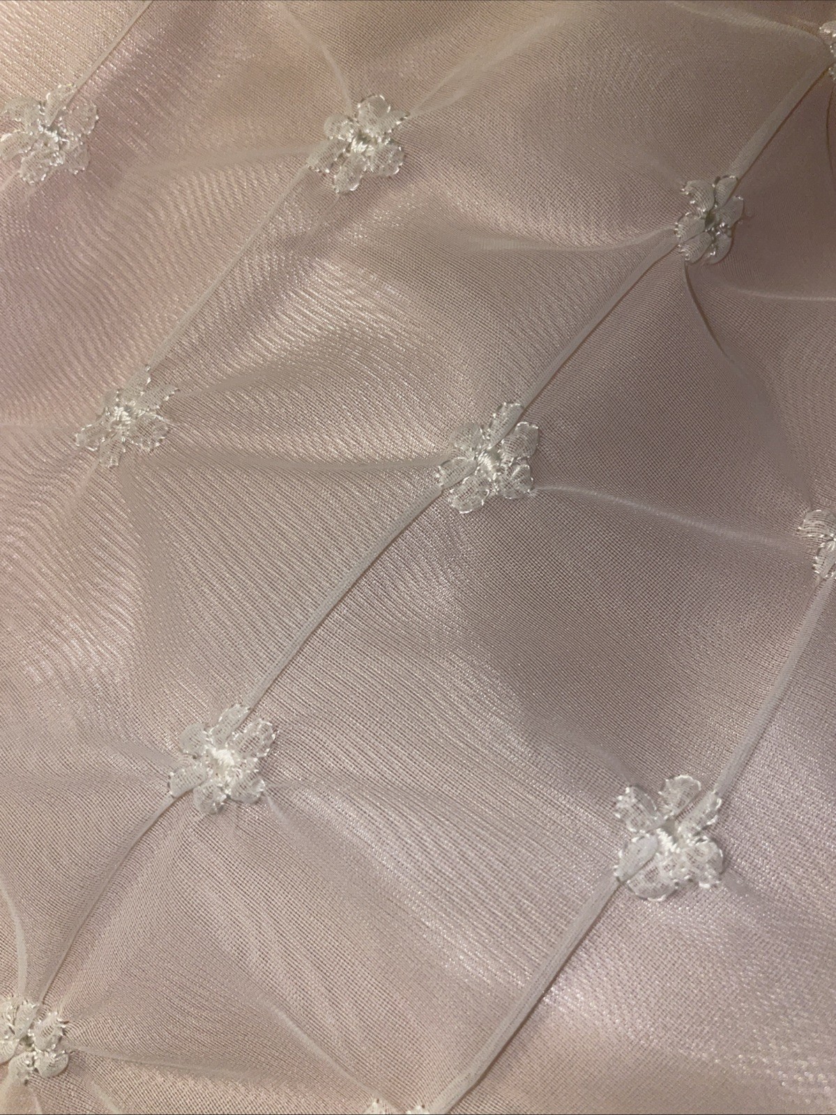 Vintage Womans 50’s Dress Jackie O Pink Party Prom dress Tulle Slip CHIFFON OVER