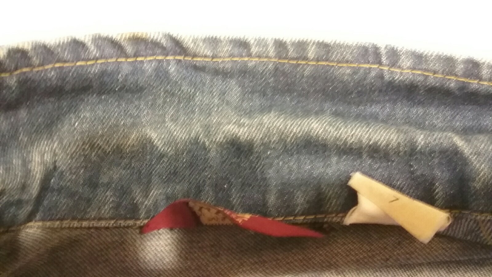 Vtg Small S 7 Ms Lee Usa Trucker Rocker Grunge Punk Biker Denim Jean Jacket Usa