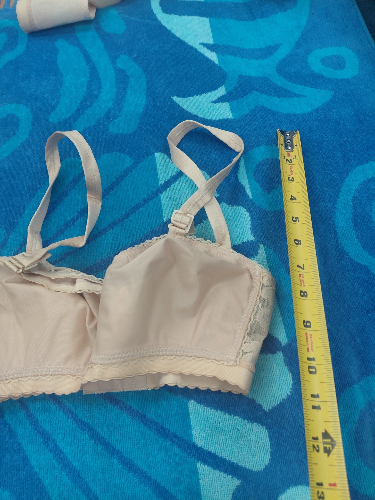 Vintage Lady Cameo Lingerie Bra Size 26E