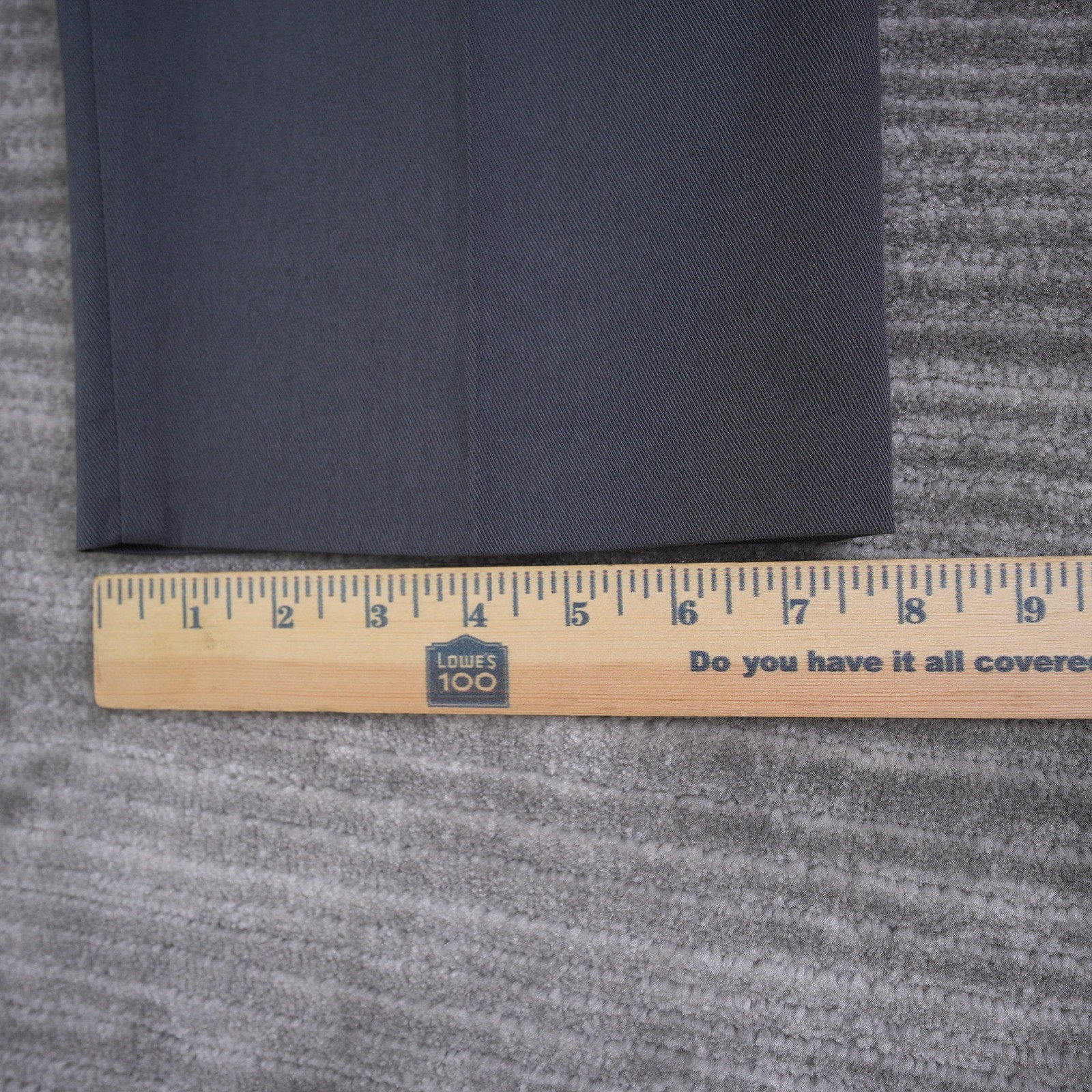 Vintage Levi Strauss Bend Over Sport Gray Pleated Trousers Womens 18 Charcoal