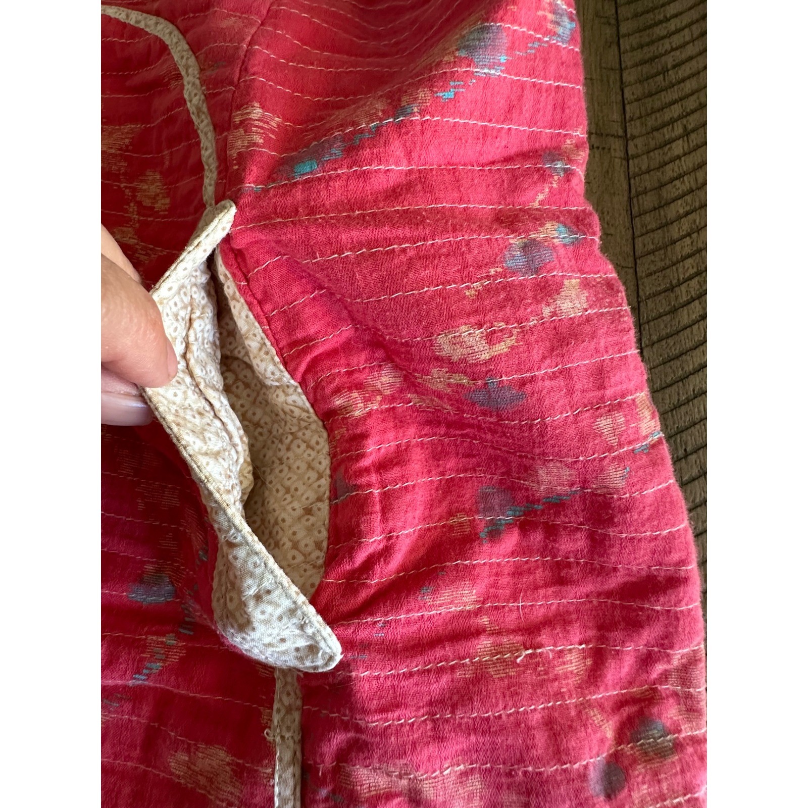 REVERSIBLE Noa Noa Quilted Cotton Skirt – Boho Cottagecore