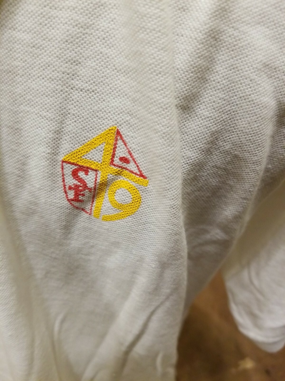 Vintage coach issue shirt with 49er logo