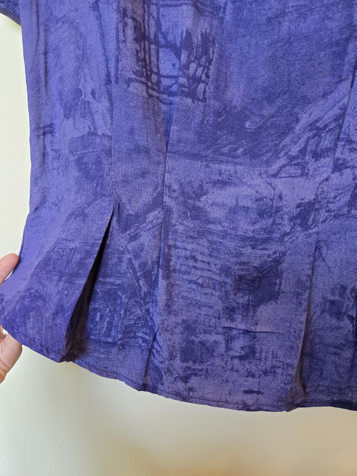 Vintage 80s Componix Womens Purple Outfit Pants Shirt Festival Funky Sz 10 Med