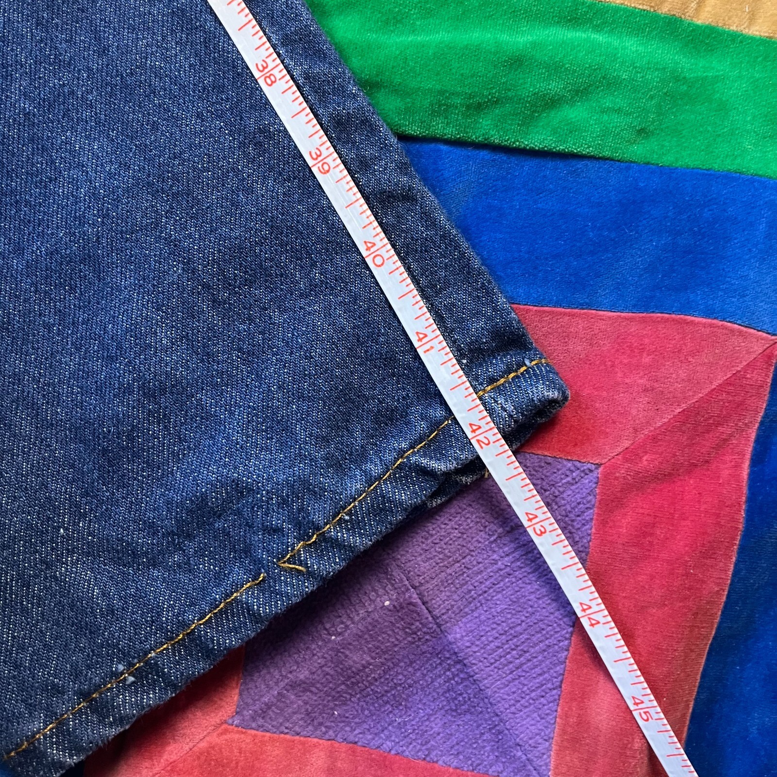 Lot 2 Vintage Levis Jeans Acid Washed Blue Student Fit 701 Dark Blue 505 90s 27