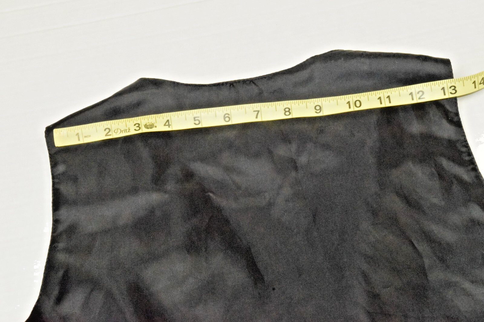 Vintage Suede Leather Vest Jeri Marque NY Size L 80s Classic Black Snap Front