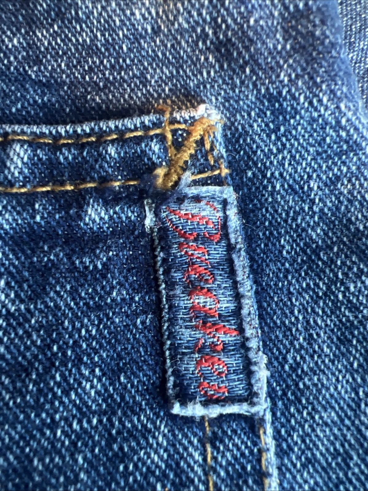 RARE Vintage Y2K Hip Hop Breaker Button Fly Jeans Flare Leg U.S. Size 9